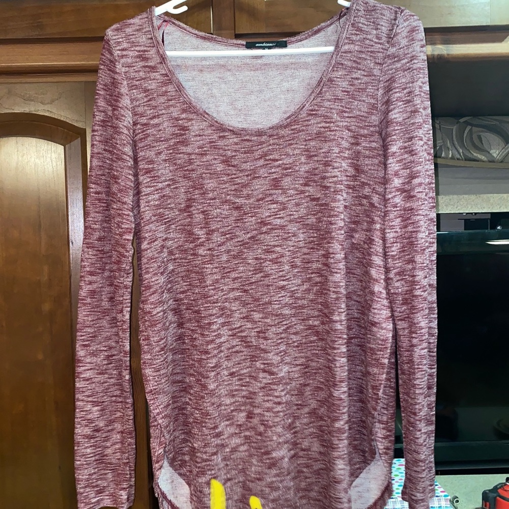 Red lightweight long sleeve!